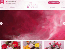 Tablet Screenshot of floriculturakriativa.com